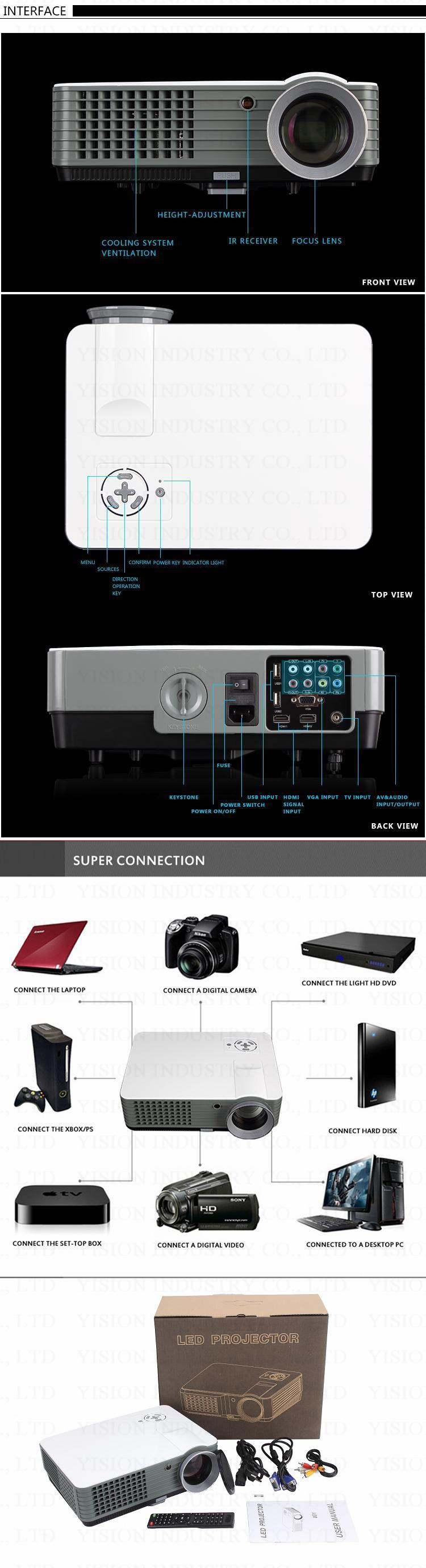 HD-LCD-LED-projector