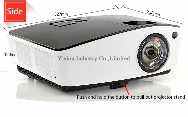 short throw DLP projector short throw DLP projector